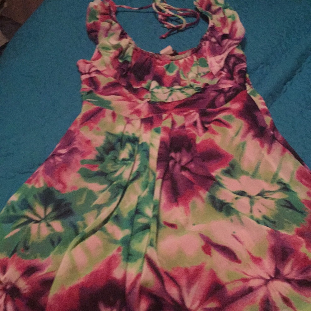Tie back dress